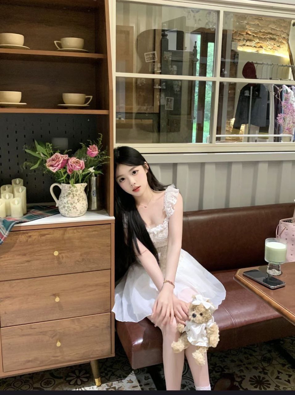 上海后花园茶艺师冲泡展示细节
